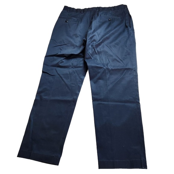 Brooks Brothers Blue Lightweight Advantage Chino Clark Pants Mens 36x30 - Picture 3 of 15